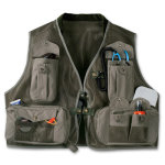 Filson SM Green Mesh Fly Fishing Vest 16005