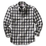 Filson SM Cream/Black Alaskan Guide Shirt 12006-CB