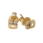 Alex Sepkus 18K and Diamond "Little Windows" Earrings