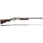 Benelli Legacy Satin walnut / WeatherCoat?, Nickel/blue. Etched game scene 24" 28ga 10440