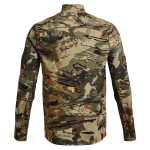 Under Armour Camo ColdGear Infrared Mock Neck Long Sleeve Tee UA Forest All Season Camo/Black XXL 1372605-994006