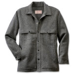 Filson Wool Cape Coat Gray SM 10048