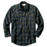 Filson Mens SM Blue-Multi Western Shirt 10390-DU
