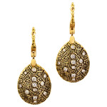 Alex Sepkus 18K and Diamond "Tear Drop" Earrings