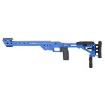 Masterpiece Arms BA Chassis Rem700 SA LH NRA Blue
