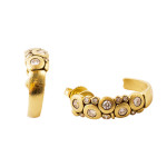 Alex Sepkus 18K and Diamond Large "Candy" Earrings