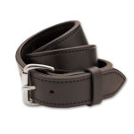 Filson 48 Brown/Stainless 1.5" Double Belt 63215198224