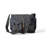 Filson Game Bag Messenger Navy/Orange 70077863135