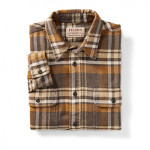 Filson Vintage Flannel Work Shirt TanGoldCrm XS FCO-014858 FIL-10689-TanGoldCrm-XS