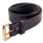 Filson 34 Brown/Brass 1.25" Leather Belt 63203200210