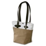 Filson SM White/Tan Canvas Tote Bag FIL-70084-TW