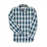 Filson Wildwood Shirt Blue Gray 2XL 10684