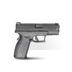 Springfield Armory XD(M) Elite 9mm 3.8" Bbl Black Optic Ready CA Compliant Handgun w/ Fiber Optic Sights, TacRack RS, 2x10rd Mags XDME9389BOSPCA - Main Image