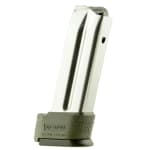 Springfield Armory XD 9mm 10rd Sub-Compact Magazine w/Green Sleeve XD0923GS - Main Image