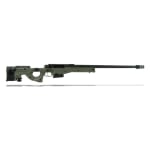 Accuracy International AW 300 Win Fluted bbl Std Brake Pic Rail Folding Green stock Quick Cheek Quick Butt