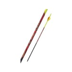 Black Eagle 19/64" Factory Fletched Arrow Outlaw 6pk Yellow Crested .005"-350 150