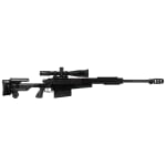 AI AX .50 w/ ERA Tac Rings & Schmidt & Bender 5-25x56 Rifle UA-1321