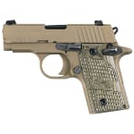 SCORPION, Flat Dark Earth Finish, SLITE Night Sights, AMBI Safety, Hogue G-10 Grips 238-380-SCPN