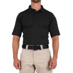 First Tactical Men's Performance Short Sleeve Polo Black 112509-019 - Main Image