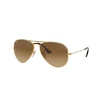 Ray-Ban Aviator Large Metal Arista Brown Gradient Polar 0RB3025-001M258