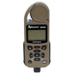 Kestrel Sportsman Weather Meter w/ Applied Ballistics, LiNK, &Vane Mount Coyote Brown 0857SLVBRN