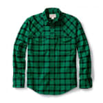 Filson Hunting Shirt Flannel Green Black 2XL 10497