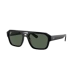 Ray-Ban Corrigan Black Dark Green 0RB4397-66777154