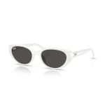 Ray-Ban White Dark Grey 0RB4457D-67728755