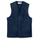 Filson Mackinaw Wool Vest Navy 36 10055