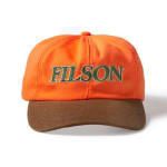 Filson Contrast Cap Tan/Blaze Orange 30090