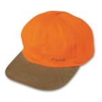 Filson LG Blaze Orange Insulated Tin Cloth Cap 60074