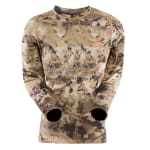 Sitka Core Lt Wt Crew - LS Optifade Waterfowl Large|10033-WL-L