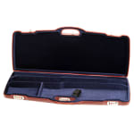 Negrini One Shotgun Two Barrels 31.5" Case Tabasco/Blue 1623PL-2C
