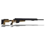 AI AX .260 RH 24" 5R Plain Barrel, No Brake, 20moa, Folder, Dark Earth, Pistol Grip, Flush Cups, Tar