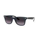 Ray-Ban Wayfarer Liteforce Matte Blue Light Grey Gradient Dark Grey 0RB4195-63318G52