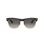 Ray-Ban Clubmaster Oversized Demi Gloss Black Grey Gradient Dark Grey Polar 0RB4175-877M357