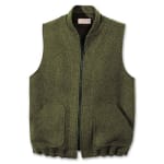 Filson SM Green Mackinaw Wool Vest Liner FIL-10033-FG