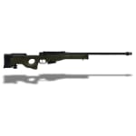 Accuracy International AW .308 26' Plain bbl,Std Brake, Pic Rail, Green Fixed, Butt Spike