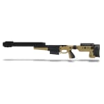 Accuracy International AX Chassis LH Long Action M700 Dark Earth, Pistol Grip, Folding Stock, 16' forend tube, Flush Cups