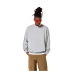 Oakley Men's New Granite Hthr Lifestyle Stacked Metal Sweatshirt FOA407447-28B - Main Image