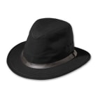 Filson MD Black Tin Cloth Packer Hat 60015
