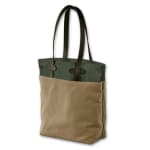 Filson MD Green/Tan Canvas Tall Tote FIL-70094-GT