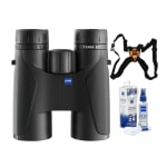 Zeiss Terra ED 10x42 Black Bino and Premium Bino Harness Kit Zeiss524204-9901-KIT-2127-990-529115 - Main Image
