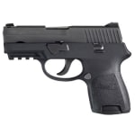 Black Nitron Finish, 9mm, SLITE Night Sights, MEDIUM Grip Module w/ 1913 RAIL, 12rd Magazine 250SCR-9-BSS