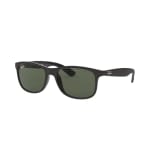 Ray-Ban Andy Matte Black on Black Dark Green 0RB4202-60697155