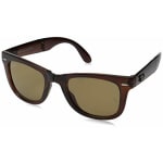 Ray-Ban Folding Wayfarer Black G-15 Green 0RB4105-60150