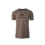 Pnuma Outdoors Lifestyle Caza Logo Tee, Gray Color 2XL LS-TS-CL-2XL