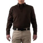 First Tactical Men's V2 Pro Performance Long Sleeve Shirt Kodiak Brown 111015-182 - Main Image