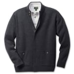 Filson SM Charcoal Lightweight Zip Cardigan 11009-CH