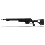 Accuracy International AX 300 Black chassis 20 inch barrel std brake - Left Hand A-XM300WMBL20SM-LH